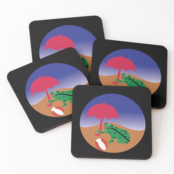 Item preview, FROG AT THE BEACH. designed and sold by RG786.