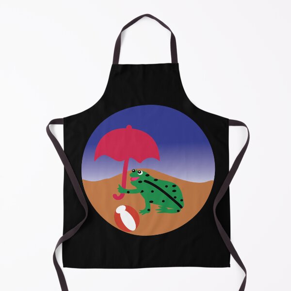 Item preview, FROG AT THE BEACH. designed and sold by RG786.