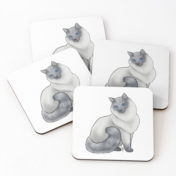 Artikelvorschau, Katze - Balinesenkatze - Blau entworfen und verkauft von Jennifer Stolzer.