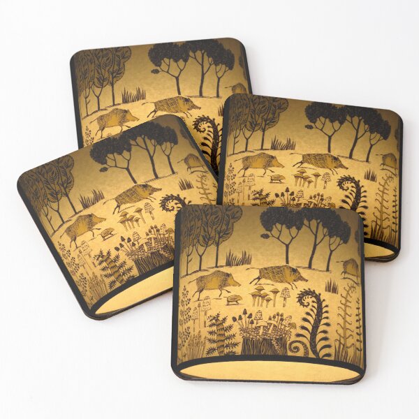 Item preview, Wild Boar Lampshade designed and sold by wiggyofipswich.
