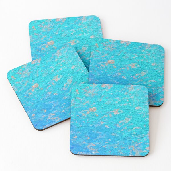 Item preview, Ocean Sea Tropical Water Abstract Painting designed and sold by FancyFriendship.