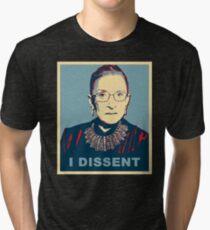 Notorious RBG I DISSENT Tri-blend T-Shirt