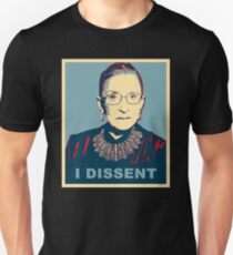 Notorious RBG I DISSENT Unisex T-Shirt