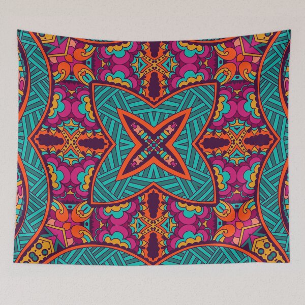 Item preview, Vibrant geometric pattern designed and sold by FGCART.