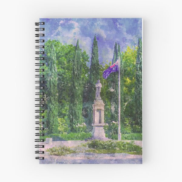 Item preview, World War One Memorial at Dunkeld Watercolor designed and sold by Steven Jodoin.