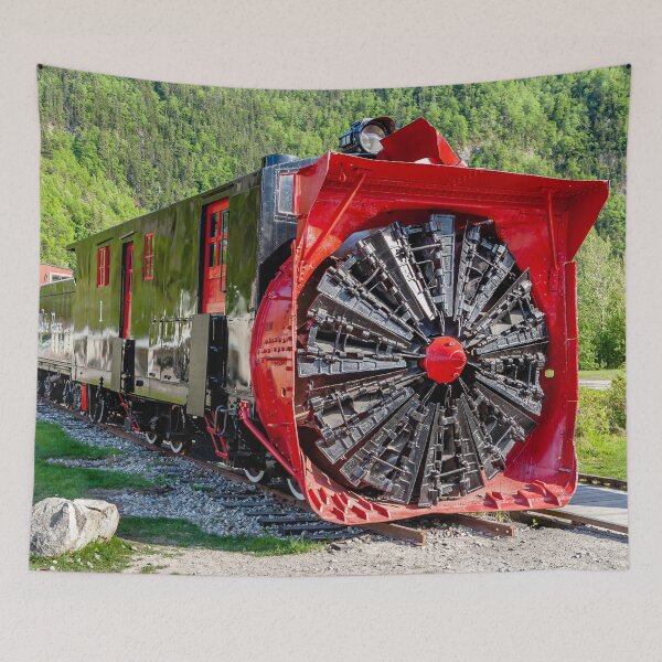 Item preview, White Pass Rotary Snow Plough blades designed and sold by Dalyndigital Photography.