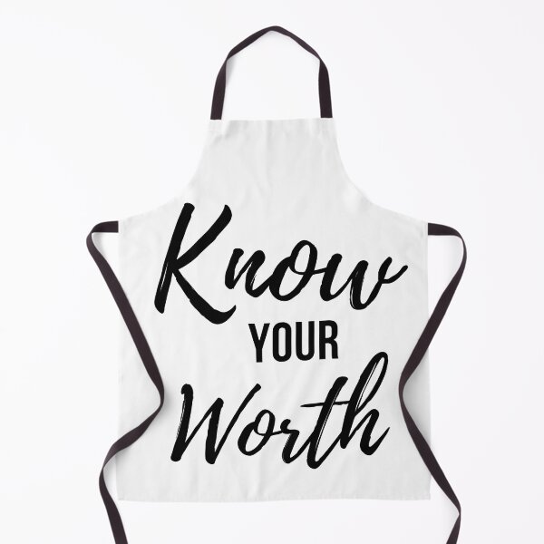 Item preview, Know Your Worth Minimalist Text designed and sold by Trisha Banlasan.