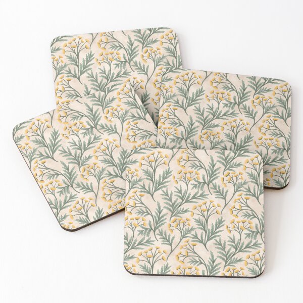Item preview, English Wildflowers | Tansy designed and sold by RebeccaFlaherty.