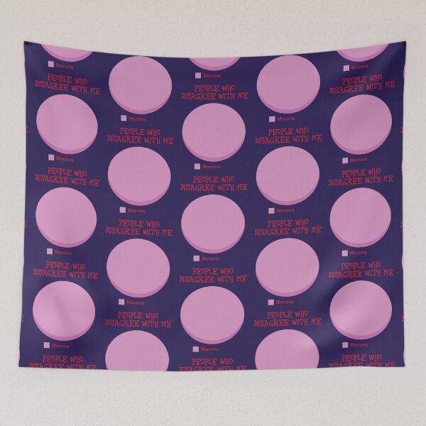 Item preview, Funny graph: People who disagree with me designed and sold by SolidEarthArt.