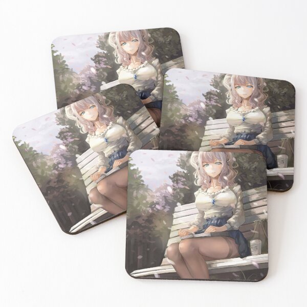 Item preview, Cute Girl Reading a Book designed and sold by DavidBenson47.