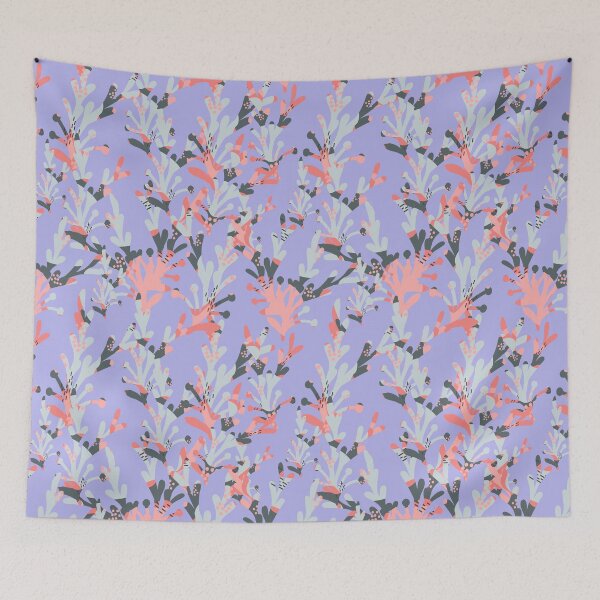 Aperçu de l'œuvre Motif abstrait fleur créée et vendue par RED FIR.