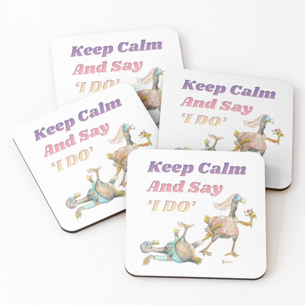 Item preview, Keep calm and say I do designed and sold by DodoGallery.