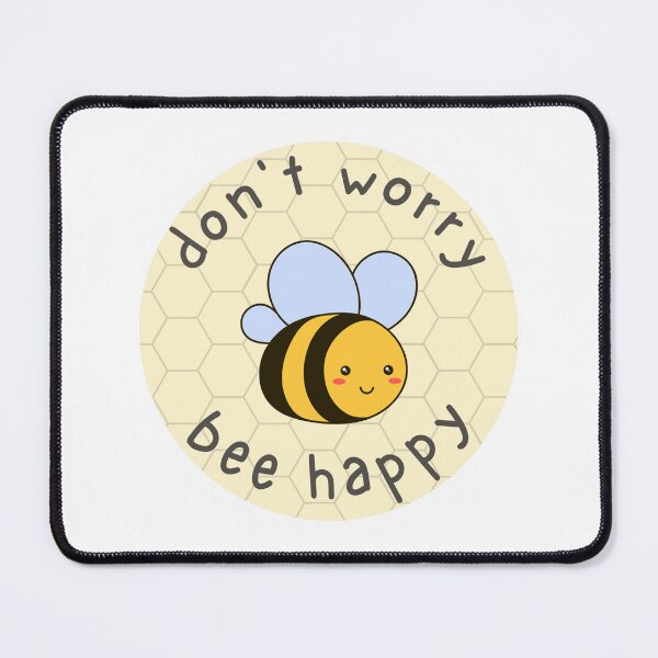 Item preview, Don't Worry, Bee Happy designed and sold by RockyCreekArt.