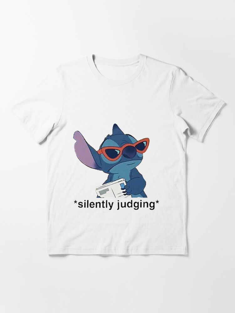 Discover Stitchs Judgment  Stitch from Lilo and Stitch Essential T-Shirt