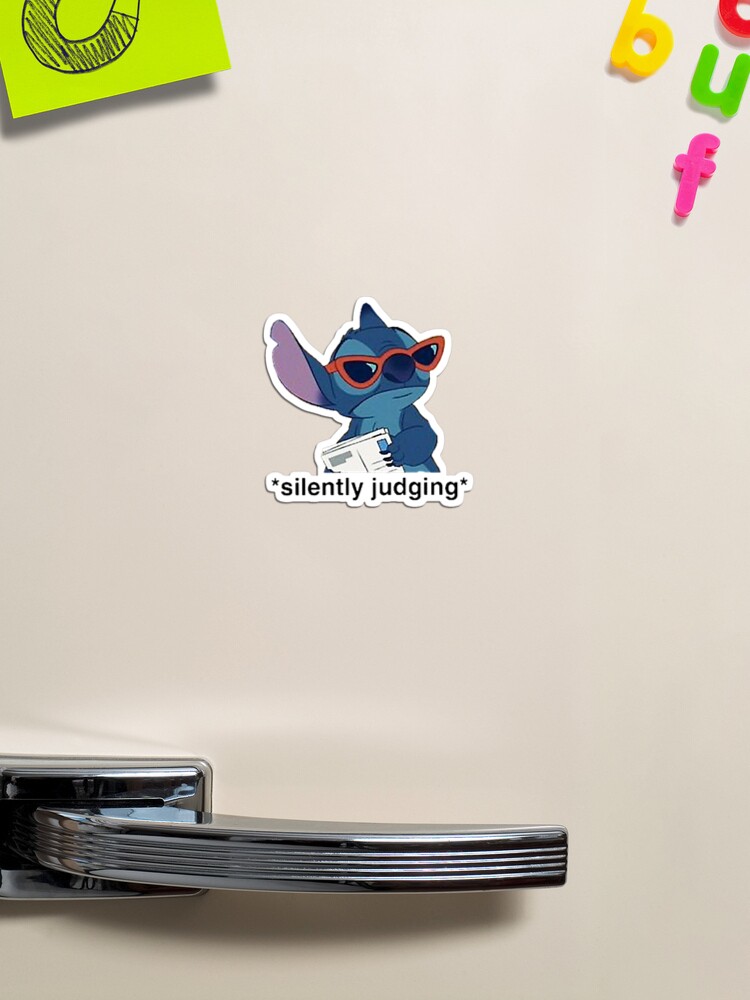 Disney's Stitch From Lilo and Stitch Annual Pass Holder Car Magnet or  Sticker Fan-art Inspired Magnet -  Canada