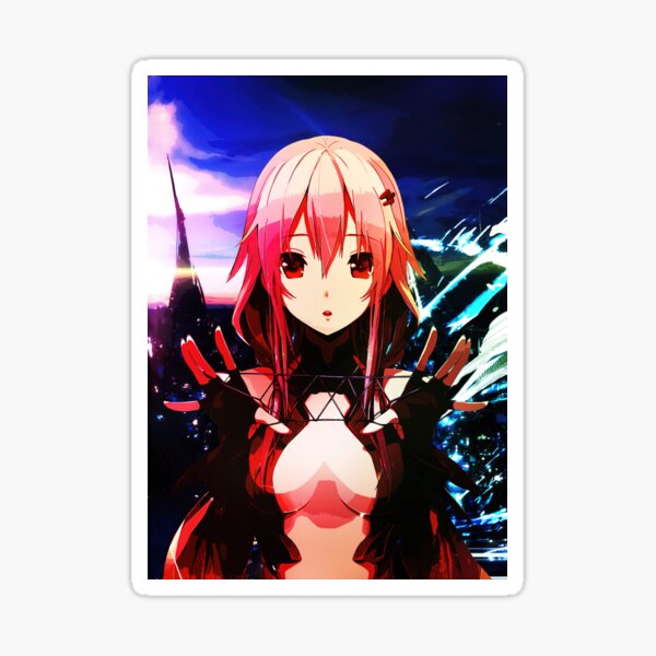 Guilty Crown Inori Yuzuriha Anime Car Decal Sticker 002 Anime