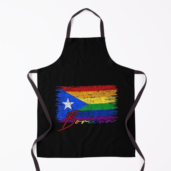 Item preview, Puerto Rico Boricua LGBT Gay Pride Flag designed and sold by RosannaArt.