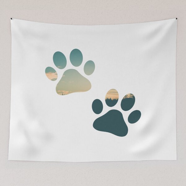 Item preview, Copy of Forest Trees Under Calm Sky Dog Paws | Cute Dog Paws designed and sold by BopleDesigns.