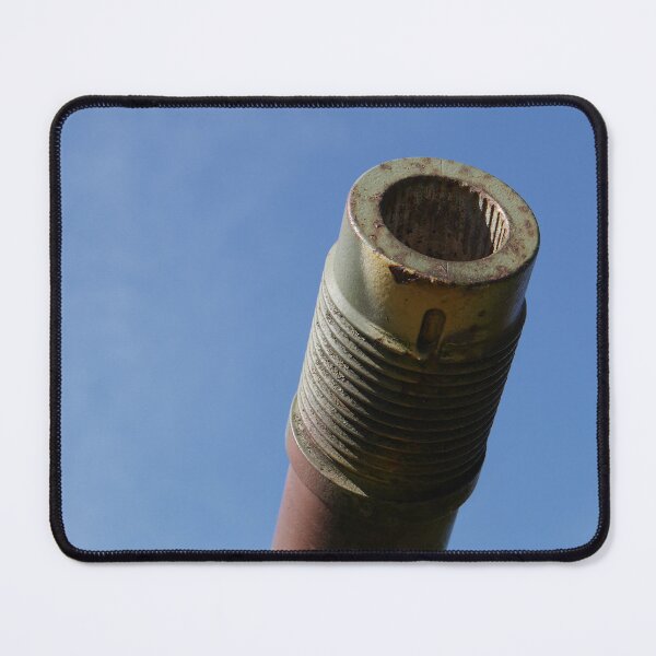 Item preview, Tank gun in front of a beautiful blue summer sky designed and sold by PausePapote.