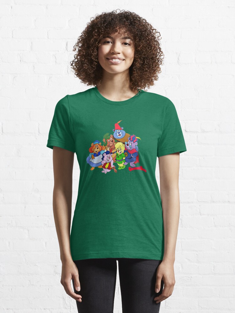 Disney Adventures of the Gummi Bears Retro - Short Sleeve Cotton T-Shirt  for Adults -Customized-Charcoal Heather 