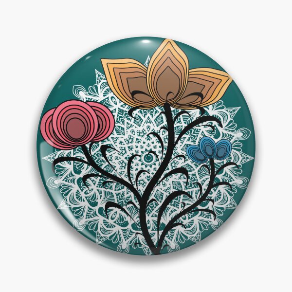 Item preview, Abstract Flower Pattern designed and sold by RED FIR.