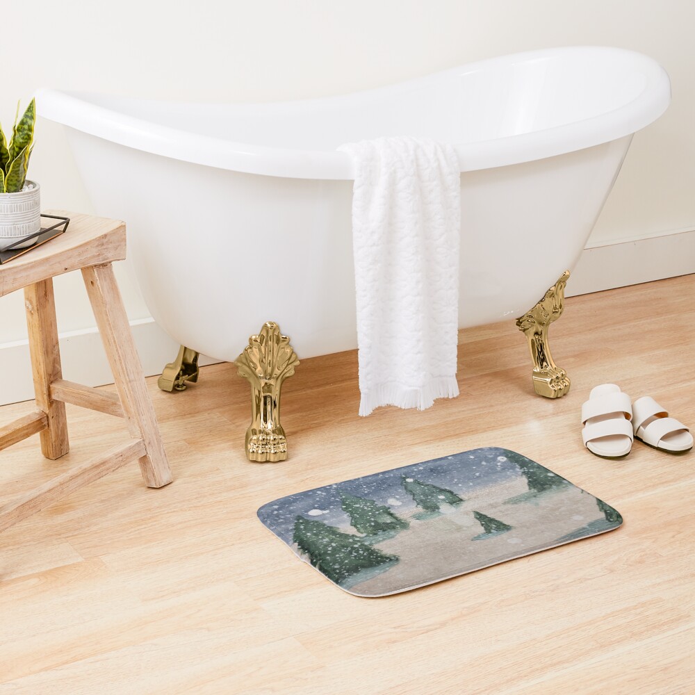 Item preview, Bath Mat designed and sold by JavaDraws.