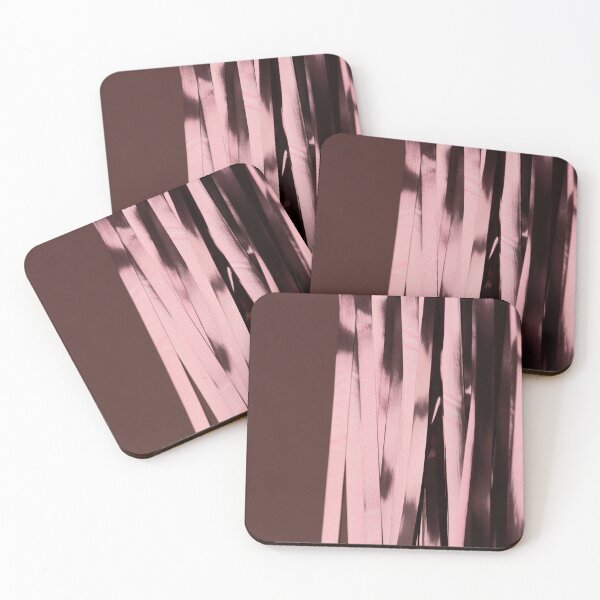 Item preview, Abstract texture of shiny pink copper ribbons designed and sold by PausePapote.