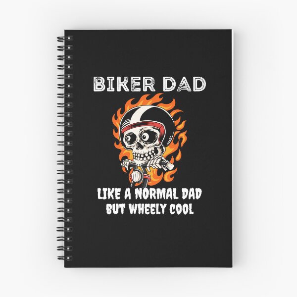 Item preview, Biker Dad Like a Normal Dad but Wheely Cool designed and sold by theredsharp.
