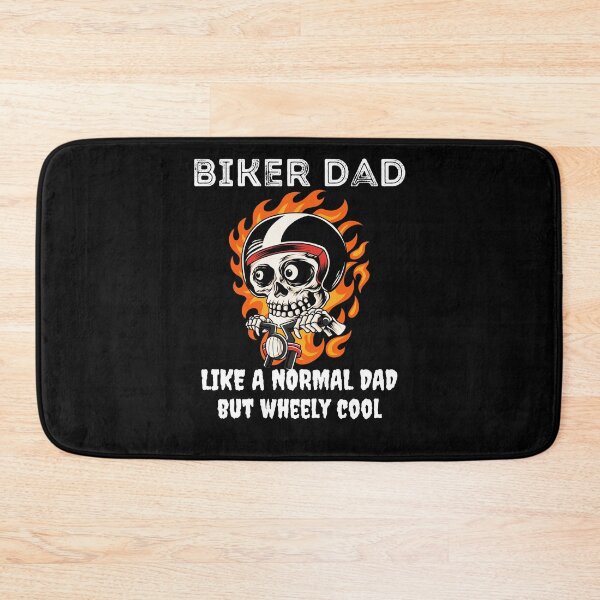 Item preview, Biker Dad Like a Normal Dad but Wheely Cool designed and sold by theredsharp.