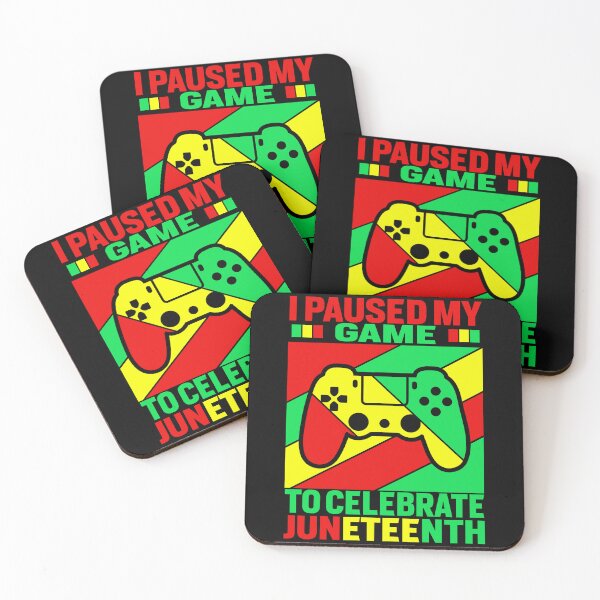 Item preview, I Paused My Game To Celebrate Juneteenth designed and sold by EIMgraphic.