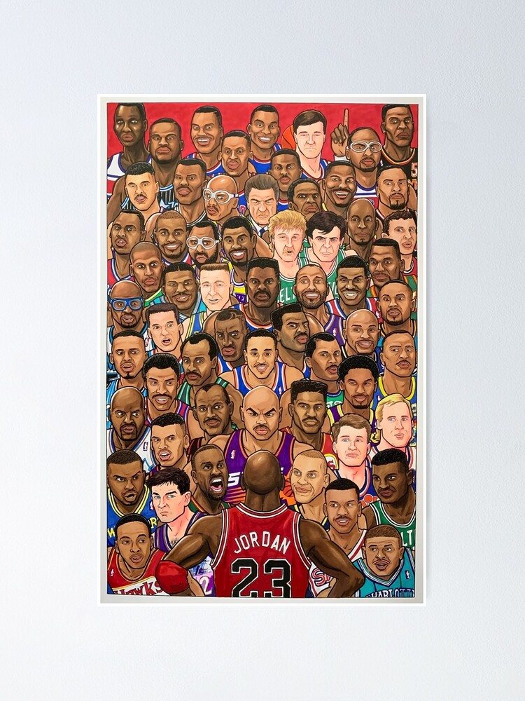 Poster All Star Legend NBA Basket