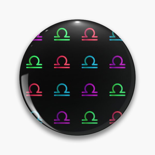 Item preview, Neon Libra All Over Pattern designed and sold by Hellofriendco.