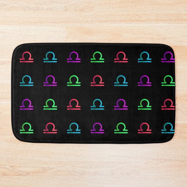 Item preview, Neon Libra All Over Pattern designed and sold by Hellofriendco.