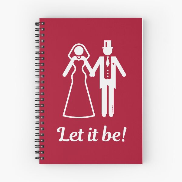 Item preview, Let it be! (Wedding / Marriage / Bride / Groom / White) designed and sold by MrFaulbaum.