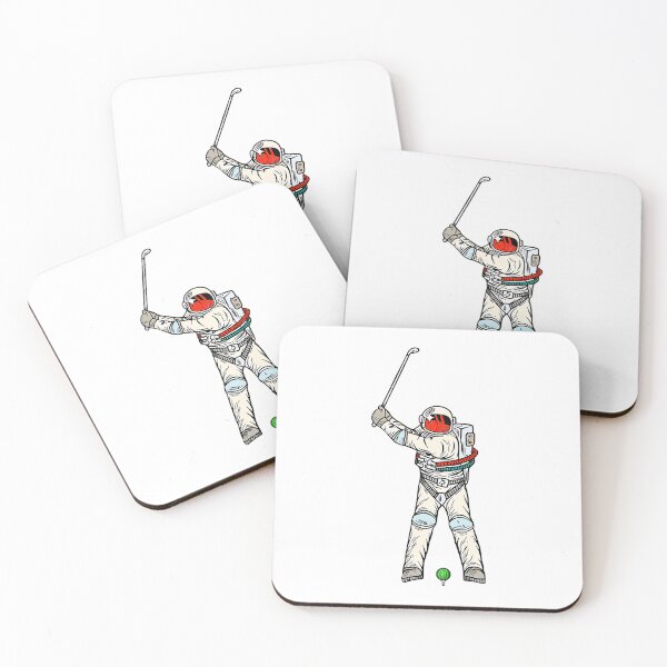 Item preview, funny golf player, astronaut  play golf, funny gift for golf player designed and sold by AubreeFashion.