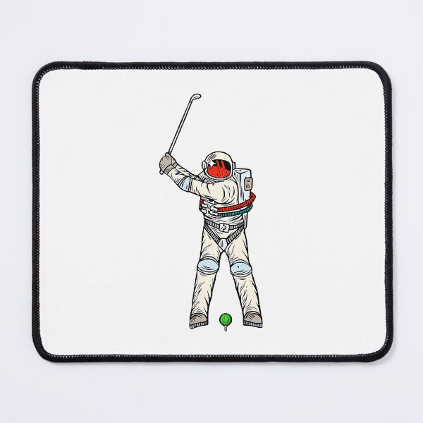 Item preview, joueur de golf drôle, astronaute jouer au golf, cadeau drôle pour joueur de golf designed and sold by AubreeFashion.