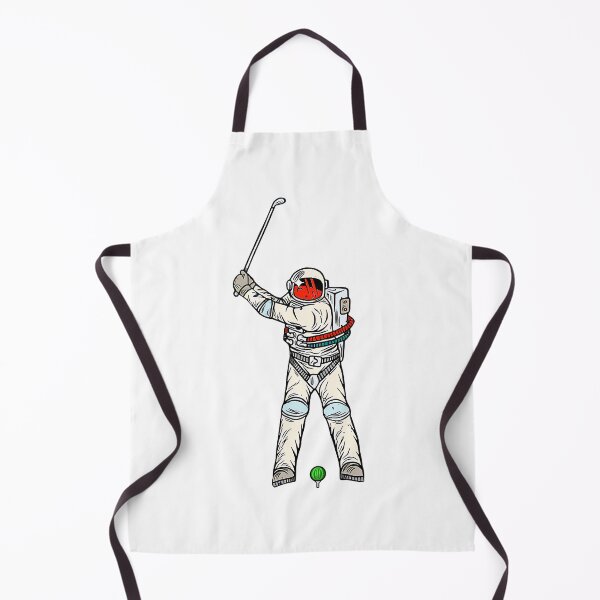 Artikelvorschau, lustiger Golfspieler, Astronautenspielgolf, lustiges Geschenk für Golfspieler entworfen und verkauft von AubreeFashion.
