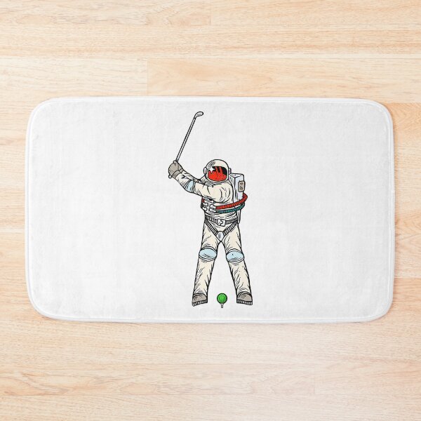 Item preview, funny golf player, astronaut  play golf, funny gift for golf player designed and sold by AubreeFashion.