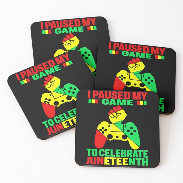 Item preview, I Paused My Game To Celebrate Juneteenth designed and sold by EIMgraphic.
