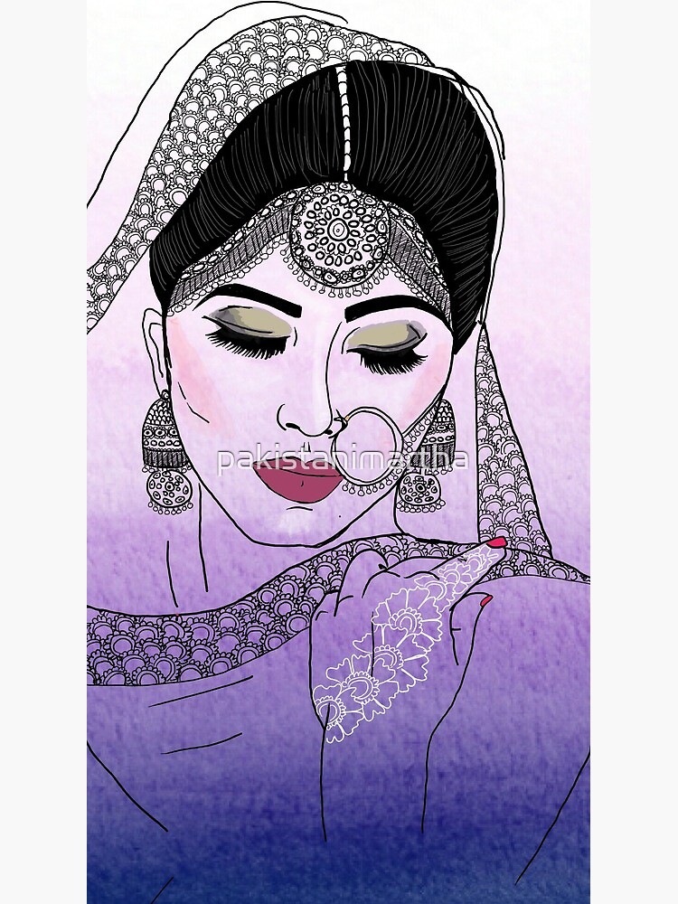 Mehandi design dulhan sketching frame work, Size: A4 at Rs 400/piece in  Azamgarh