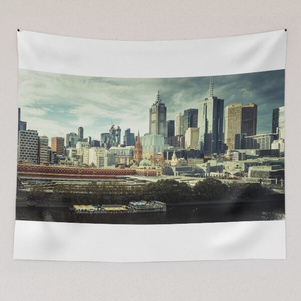 Item preview, Melbourne skyline 2022 designed and sold by AndrewWilson.