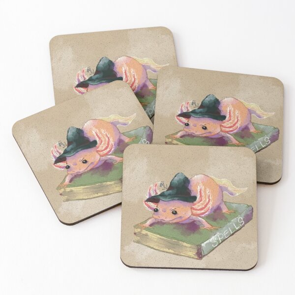 Item preview, Axlotl  Playing On The Book  designed and sold by helenwgreen.