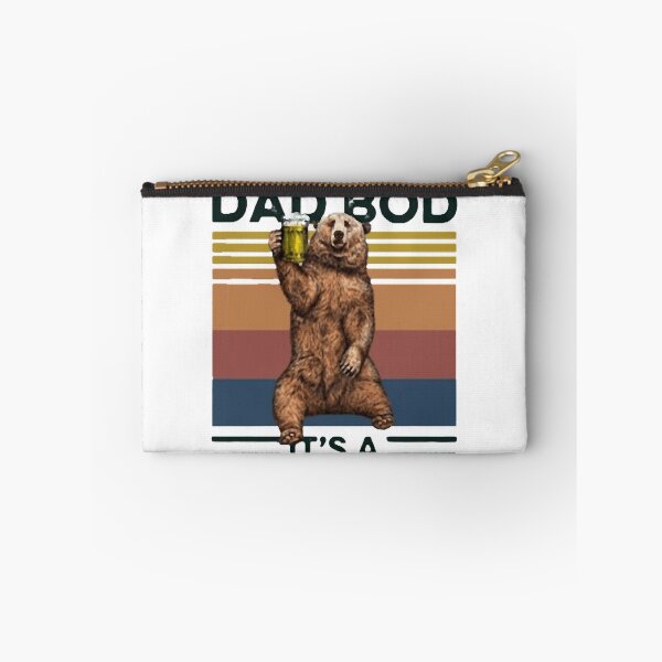Item preview, It's Not A Dad BOD It's Father Figure Bear Beer Lover designed and sold by oopadaytrading.