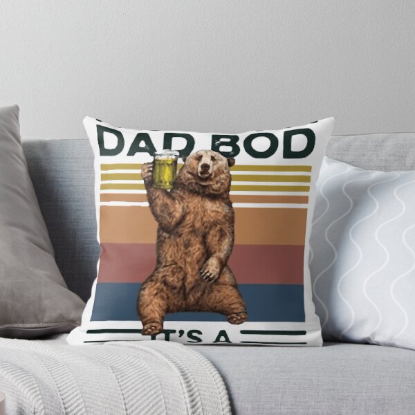 Item preview, It's Not A Dad BOD It's Father Figure Bear Beer Lover designed and sold by oopadaytrading.