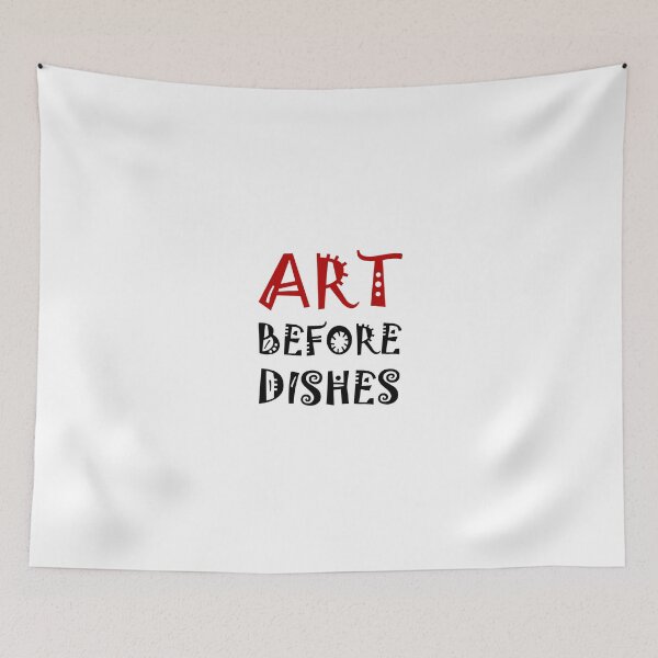 Item preview, Art Before Dishes designed and sold by TheBestStore.