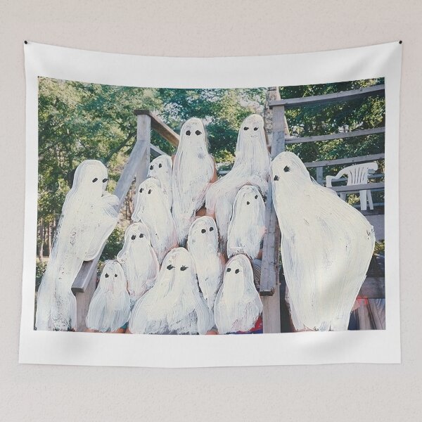 Item preview, Phoebebridgers Ghosts Gather And Sit On The Stairs  designed and sold by helenwgreen.