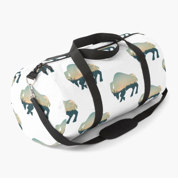 Item preview, Forest Trees Under Calm Sky Buffalo | Colorful Buffalo designed and sold by BopleDesigns.