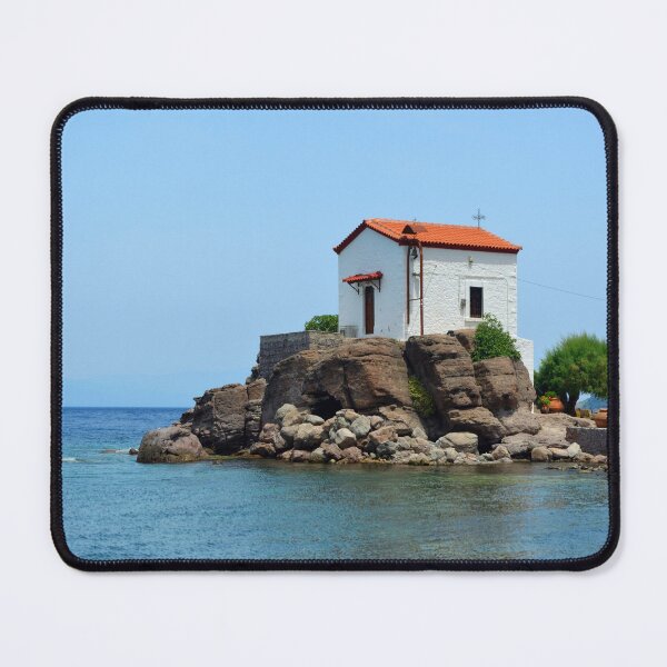 Item preview, The Tiny Mermaid Madonna Church by the harbour designed and sold by Umdash919.