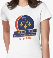 New Orleans Tri Centennial 2018 Women's Fitted T-Shirt