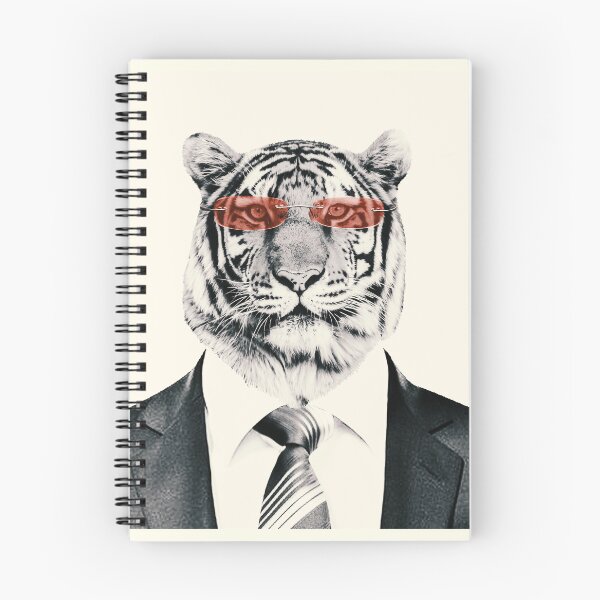 Item preview, Tiger in a formal suit designed and sold by M-AbdelRahman.
